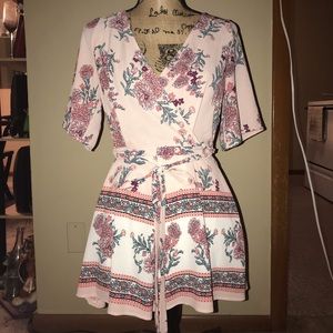 Trixxi flowered romper